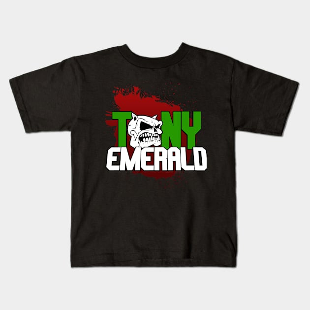 Tony Emerald Kids T-Shirt by Tonyemerald73